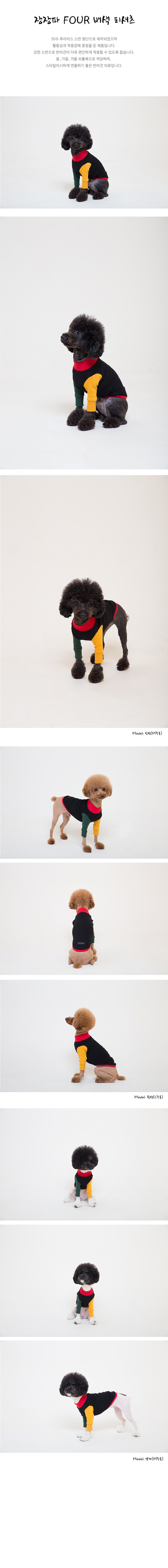 NEW DOG FASHION Park FOUR coloring polo shirt neck