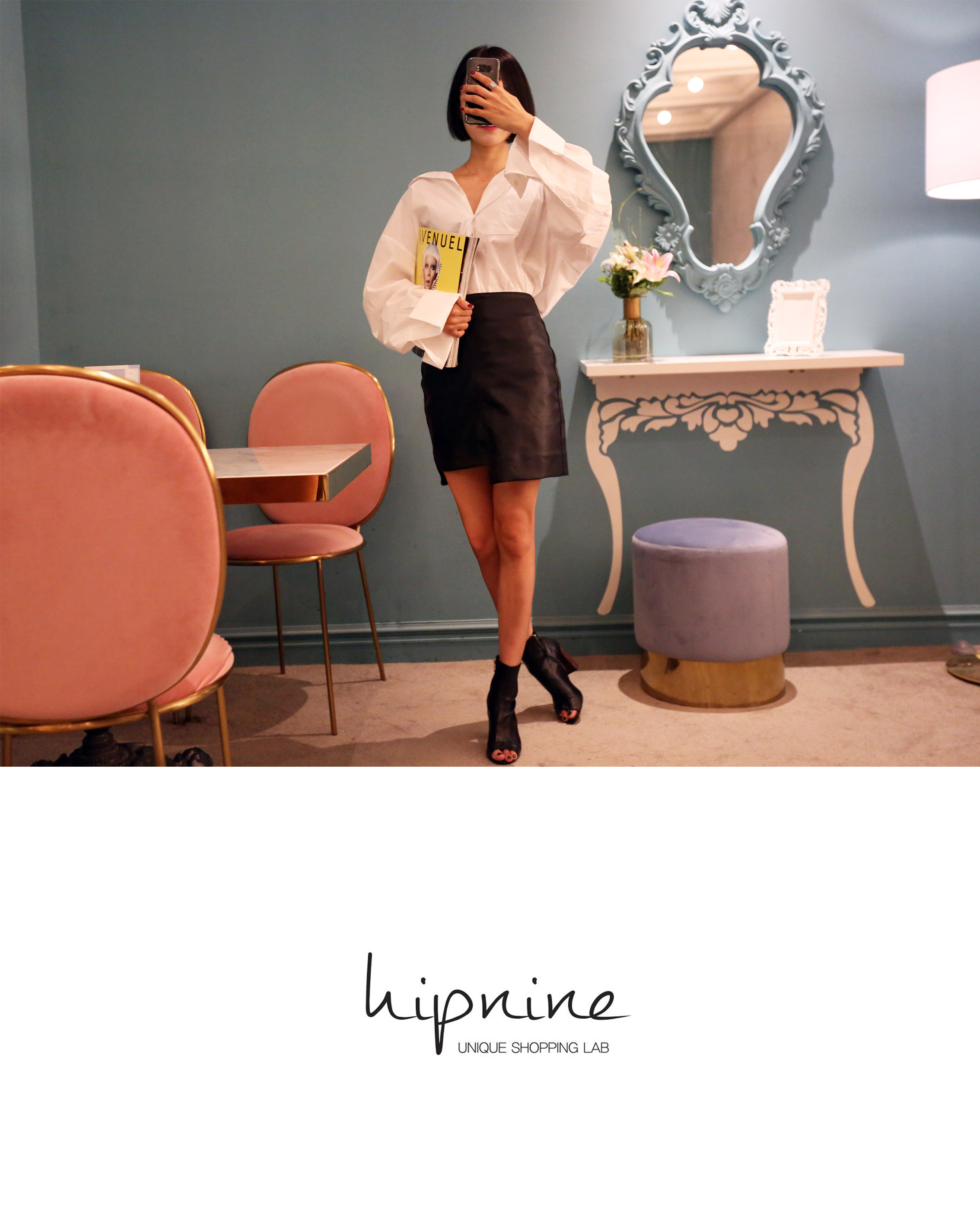 Heap Nine Oh Buffett Striped Shirt Girlfriend Whit