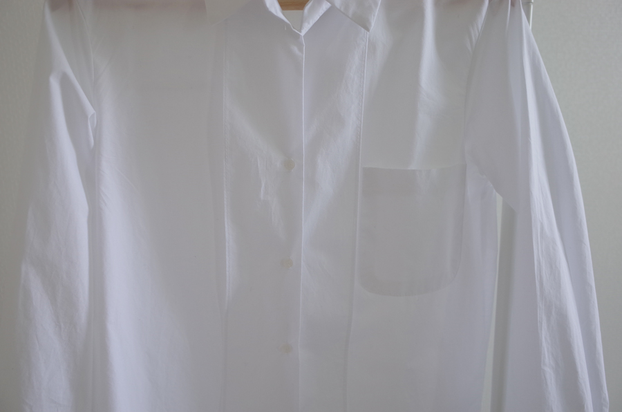 Daily plain shirt Women Autumn basic cotton Cotton