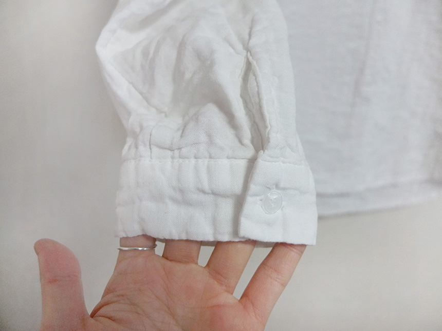 Double gauze southern shirt Women Women White Basi