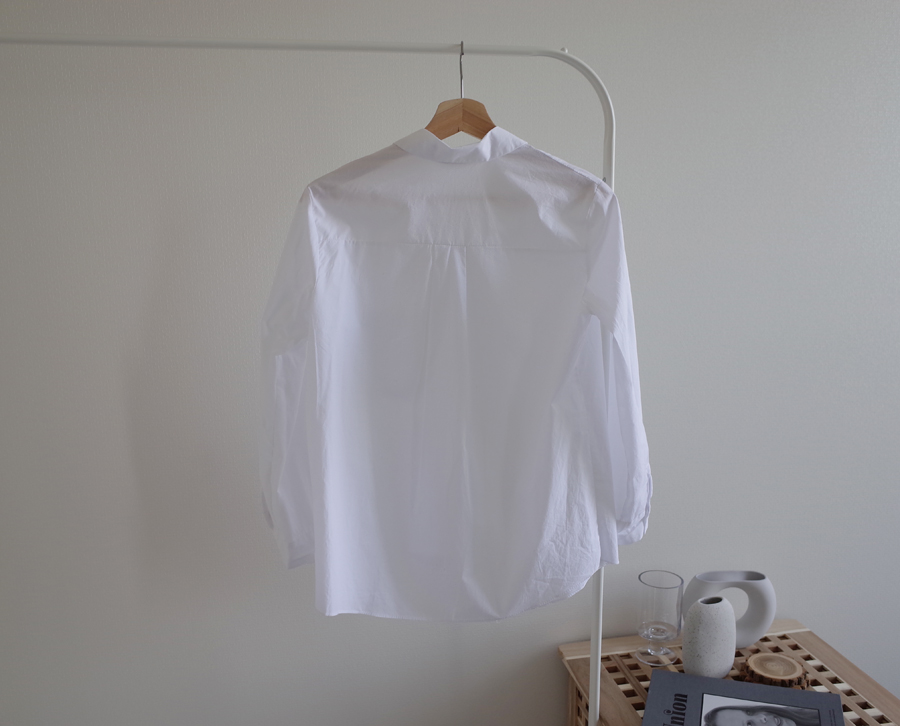 Daily plain shirt Women Autumn basic cotton Cotton
