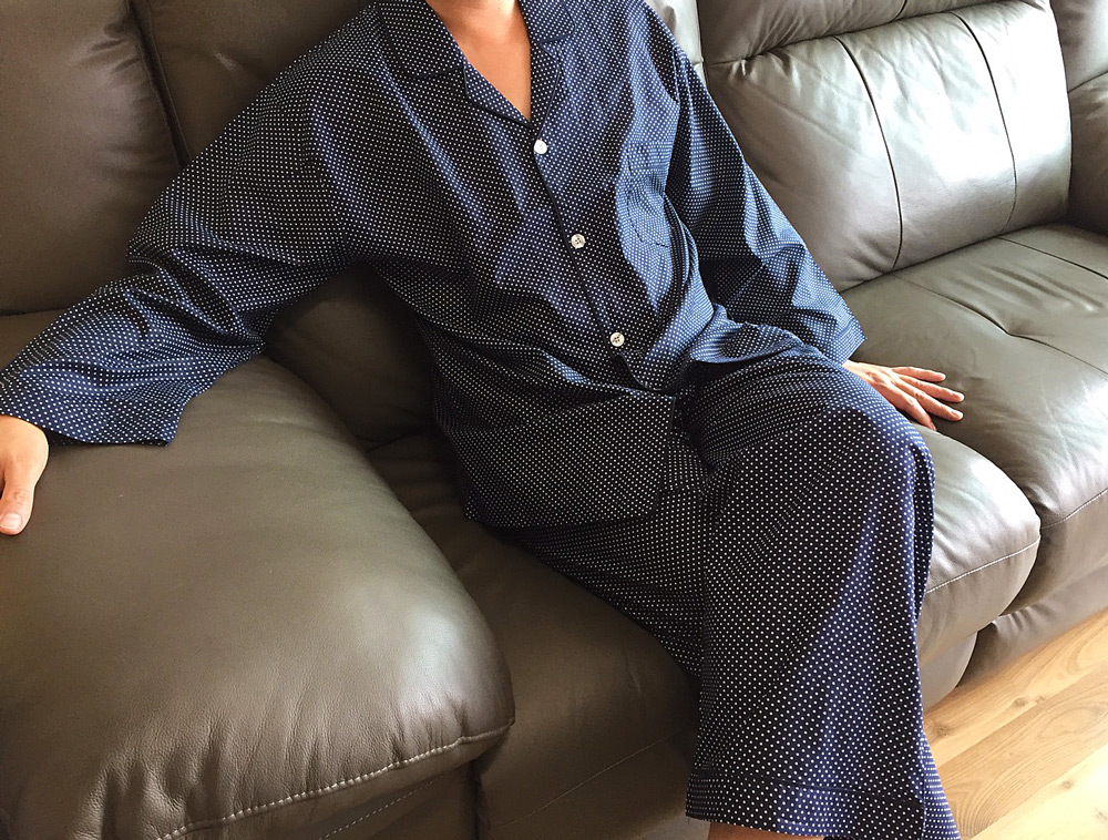 New White New Pair Couple Pajama Set Sun Men Pajam