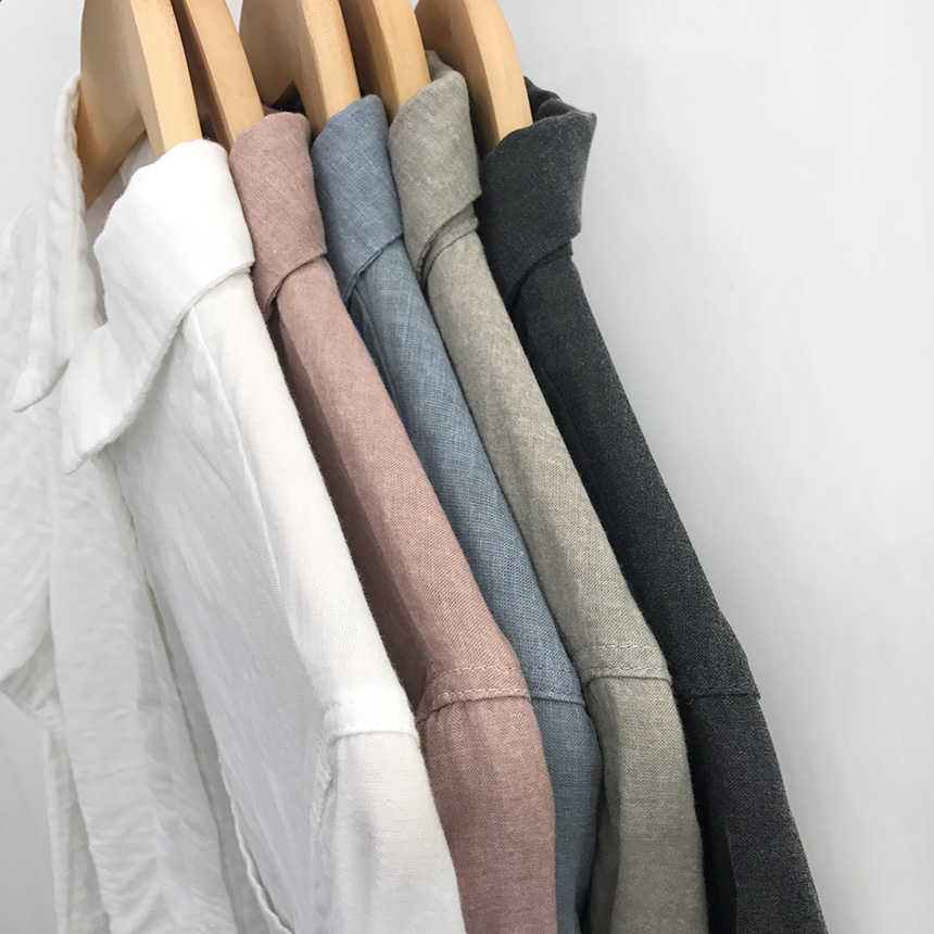 Double gauze southern shirt Women Women White Basi