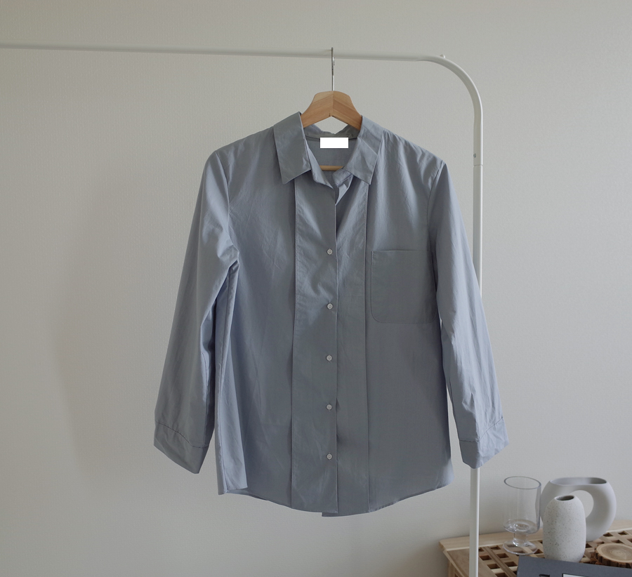 Daily plain shirt Women Autumn basic cotton Cotton