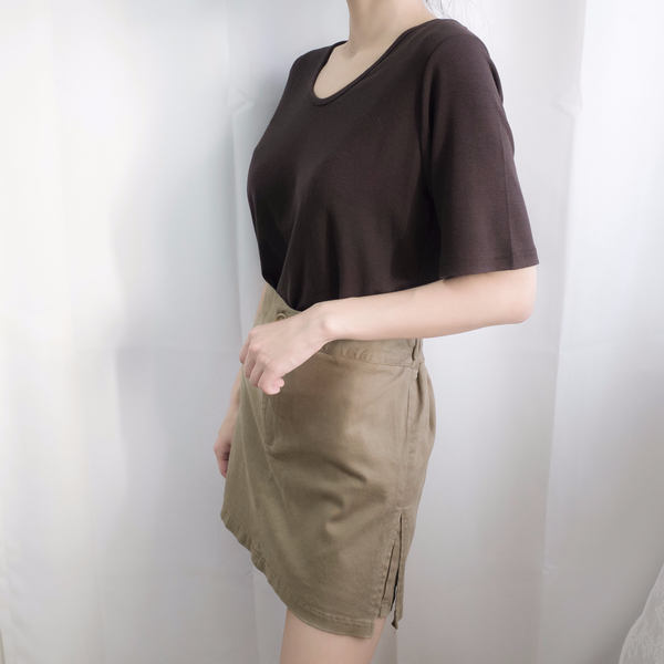 Women Short Pants Love Rev Bending Skirt Pants S ~
