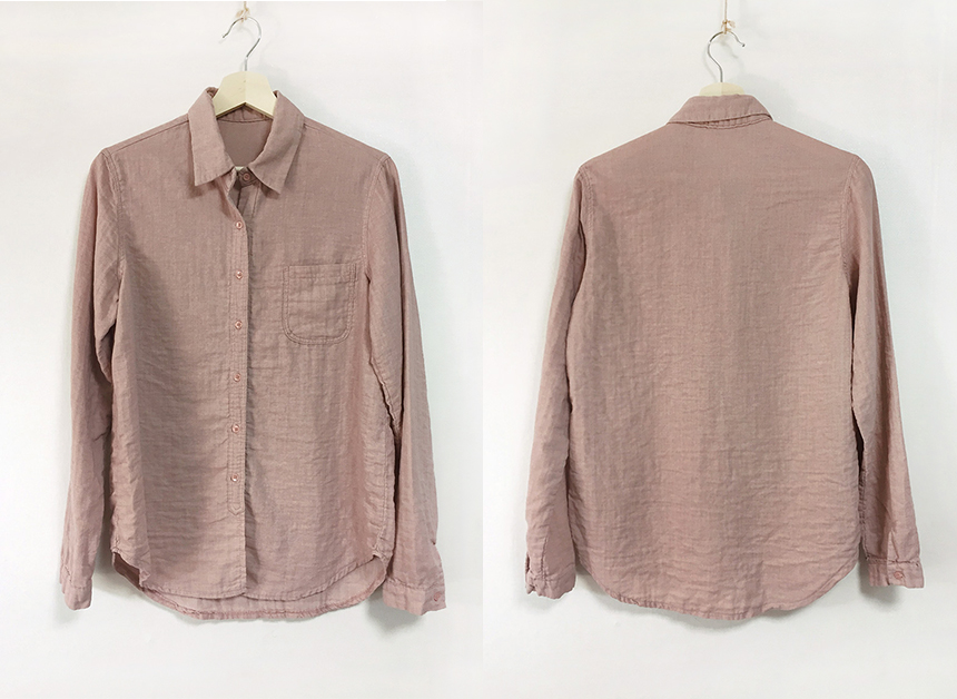 Double gauze southern shirt Women Women White Basi