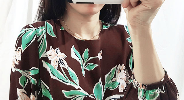 New Women Dress High Quality Autumn Flower Long Go