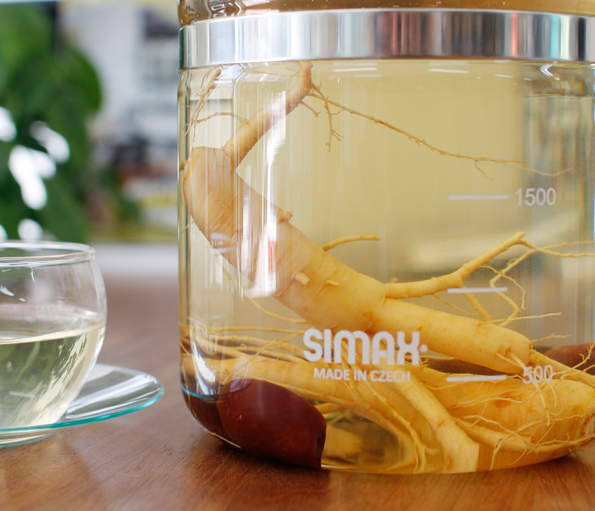 Shimax Healthy heat-resistant glass hot water pot 