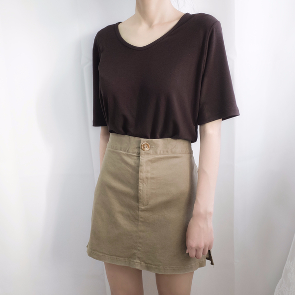 Women Short Pants Love Rev Bending Skirt Pants S ~