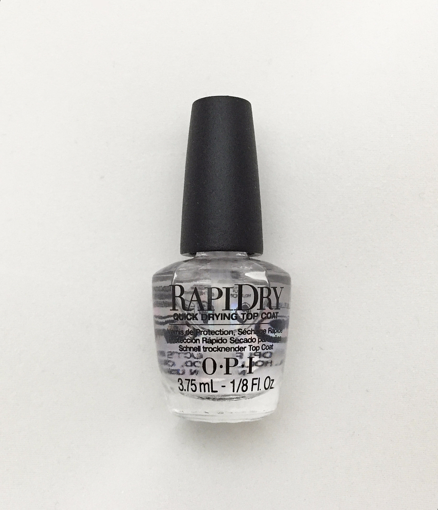 Genuine OPI Rapid Rye Top Coat Quick Dry Mini 3.75
