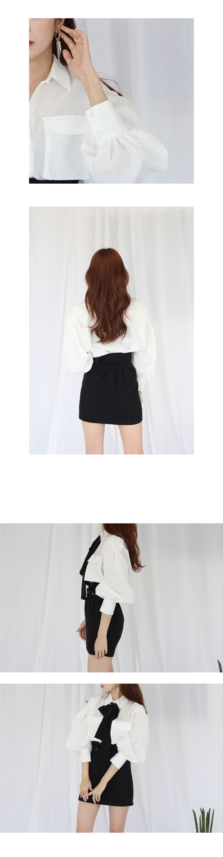 NEW FASHION LADY GIRL Blouse Thai Pearl Blouse 2co