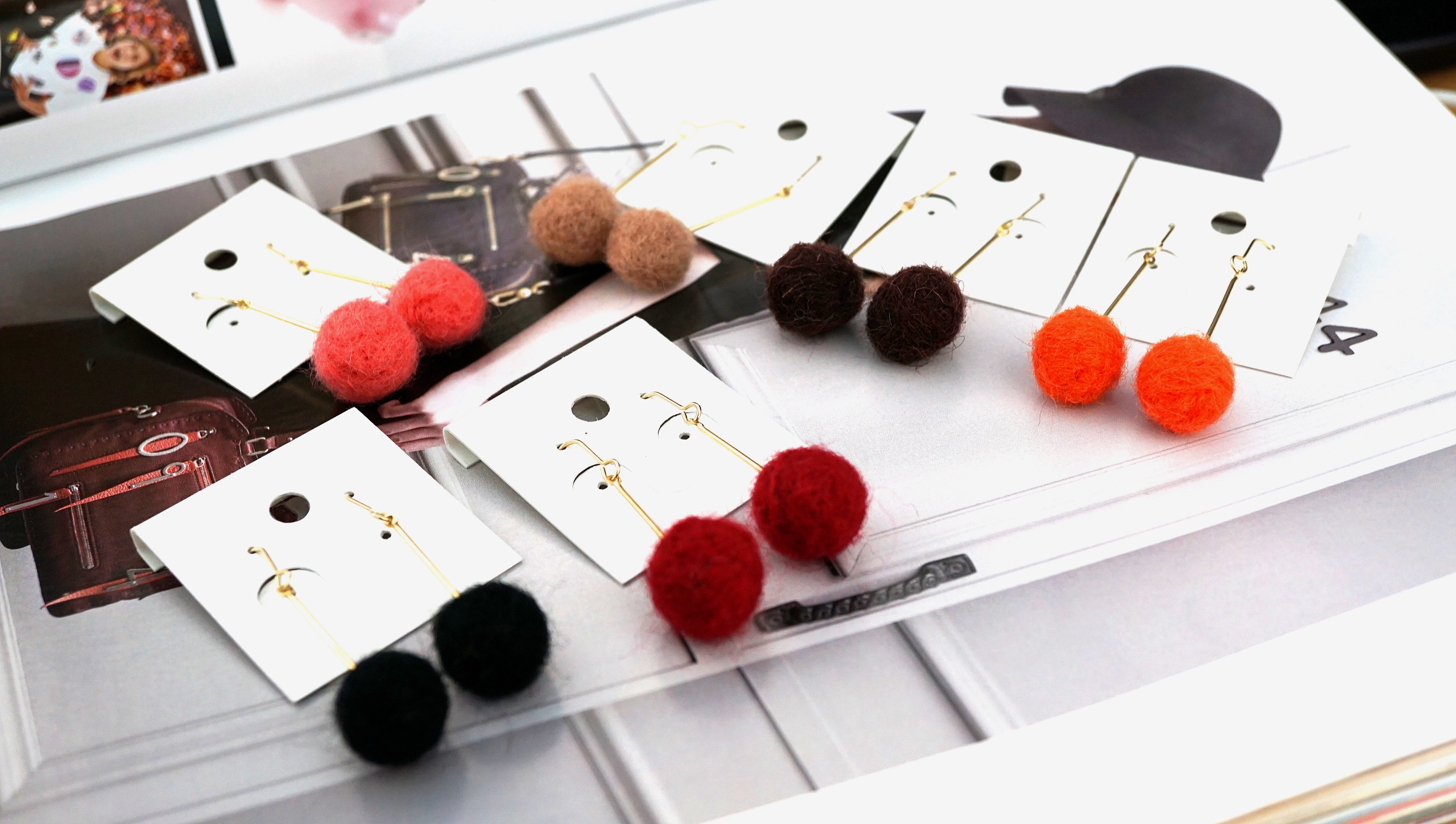 Cotton Candy Earrings Balance Cody ootd Gullshif F