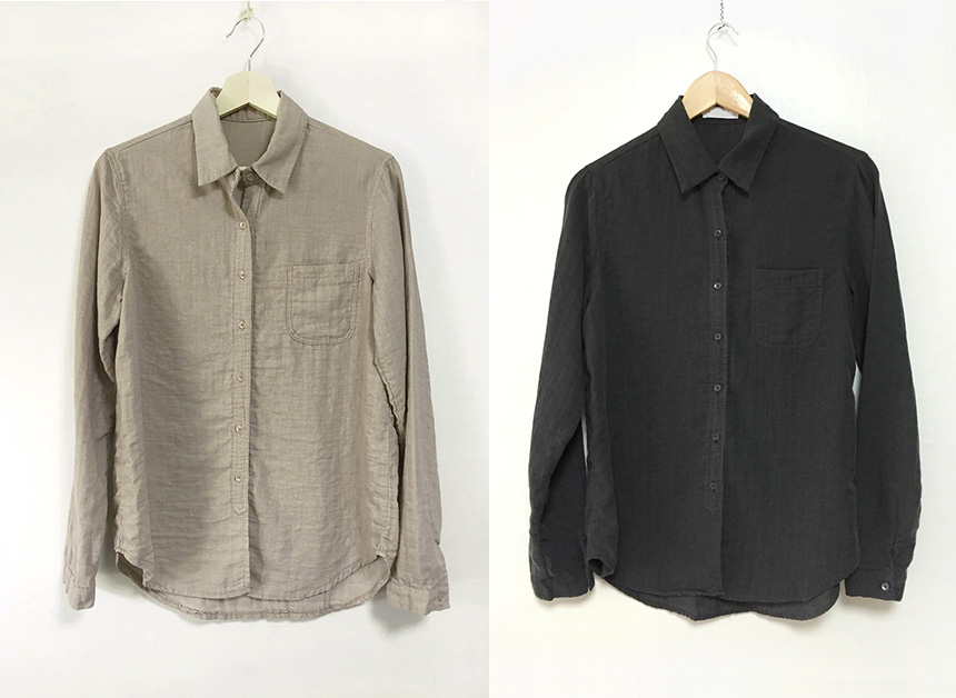 Double gauze southern shirt Women Women White Basi