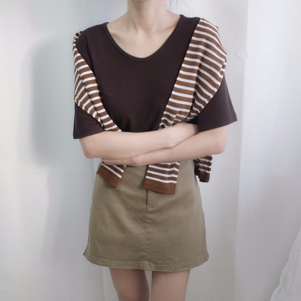 Women Short Pants Love Rev Bending Skirt Pants S ~