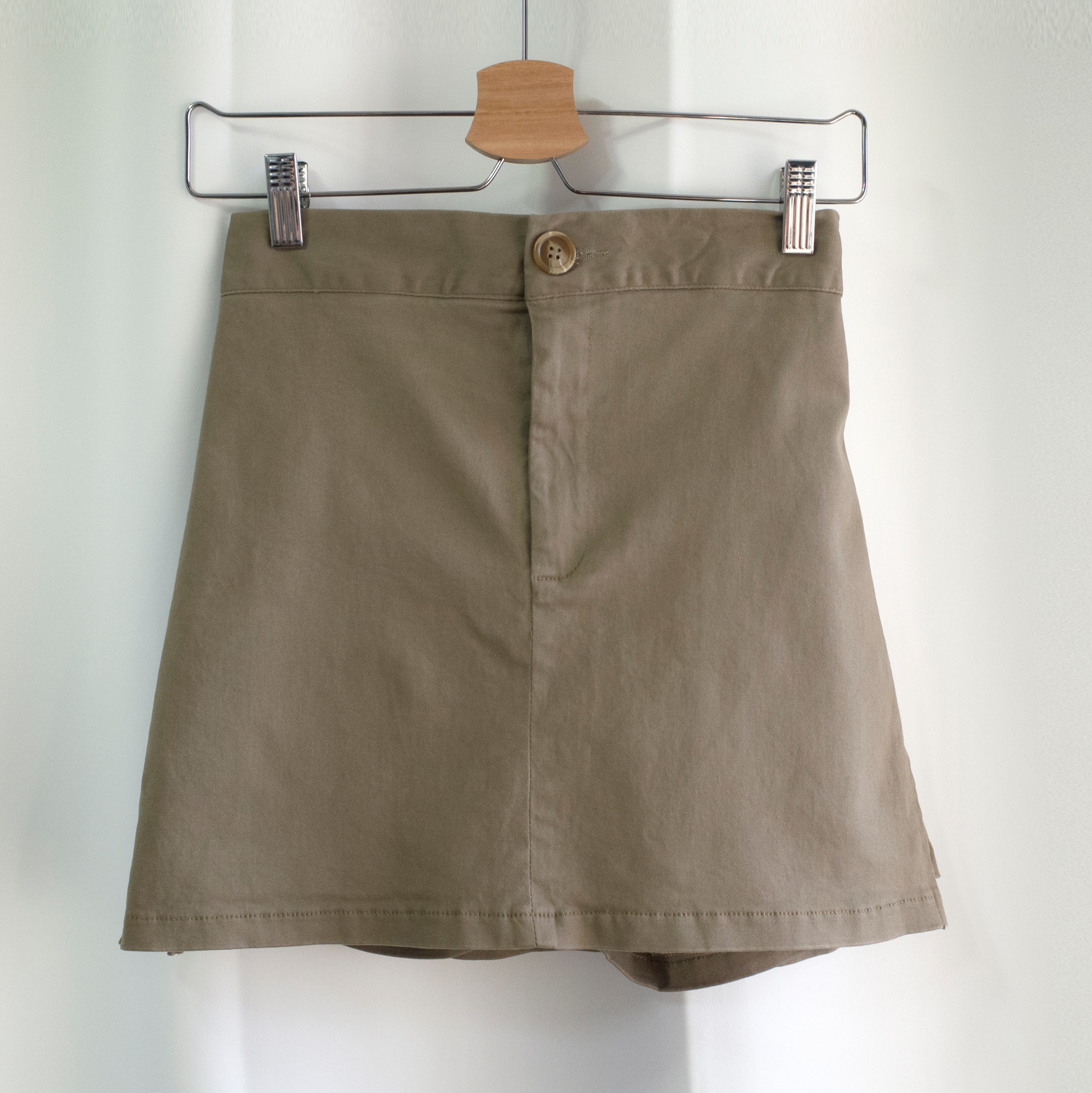 Women Short Pants Love Rev Bending Skirt Pants S ~