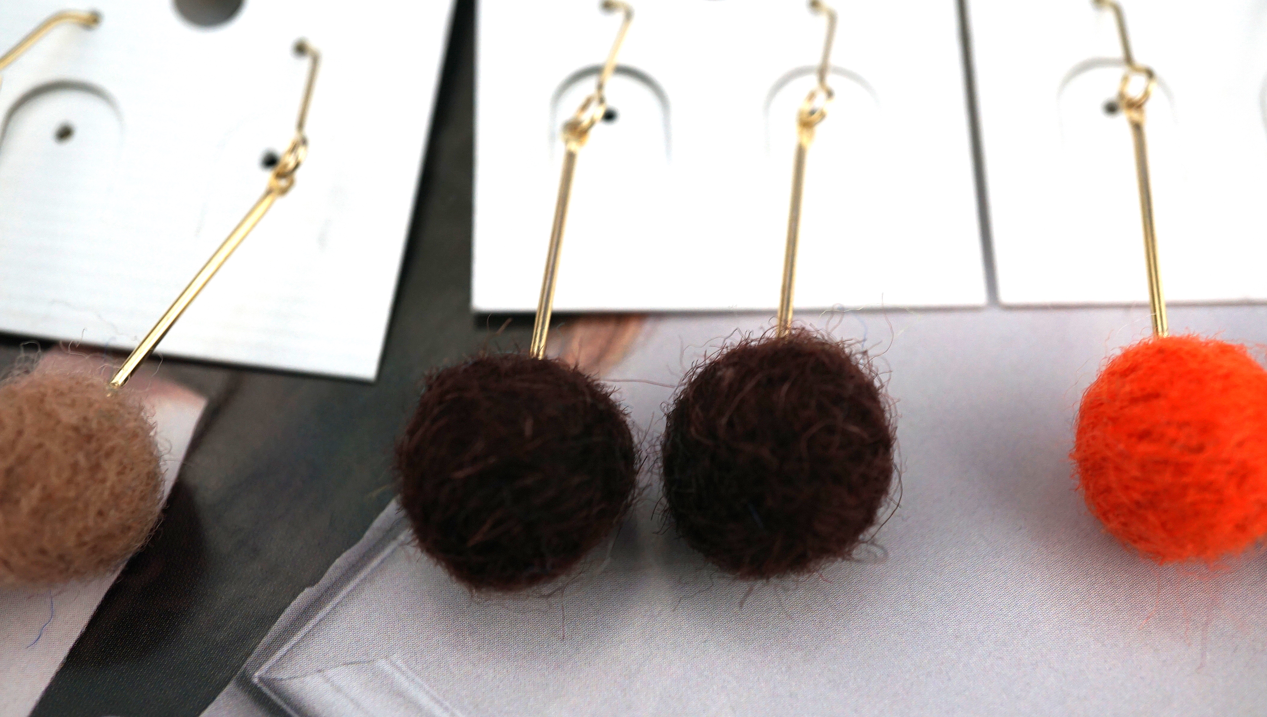 Cotton Candy Earrings Balance Cody ootd Gullshif F