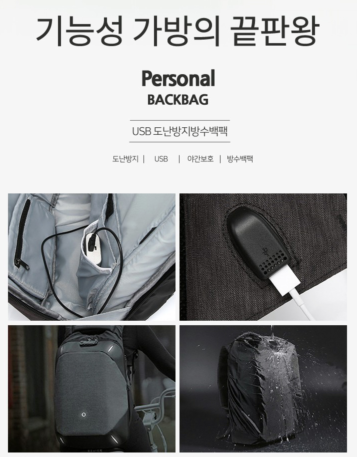 NEW BACKPACK Carrier Combination Anti-Theft Backpa