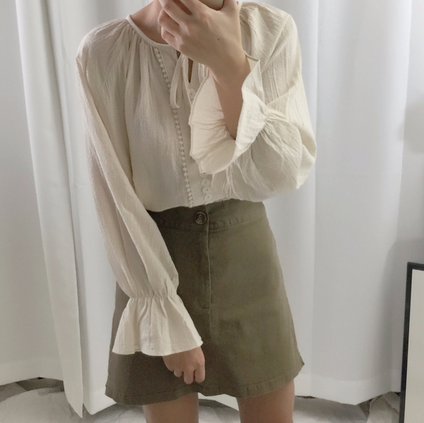 Women Short Pants Love Rev Bending Skirt Pants S ~