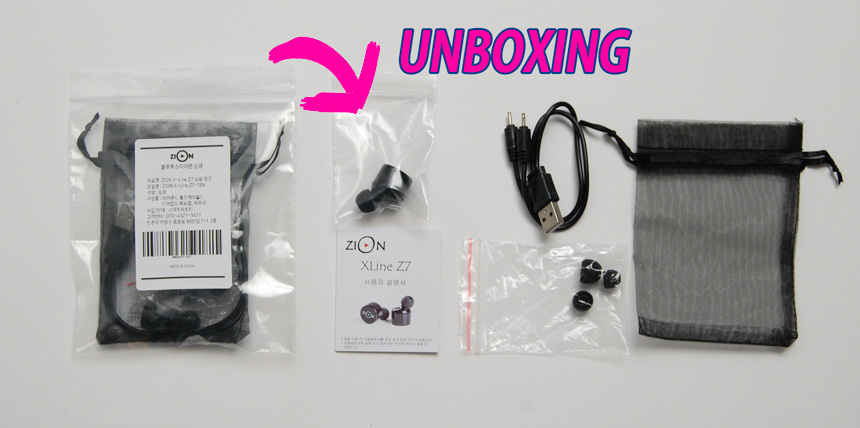 NEW BLUETOOTH EARPHONE ZION X-Line Z7 Fully Wirele