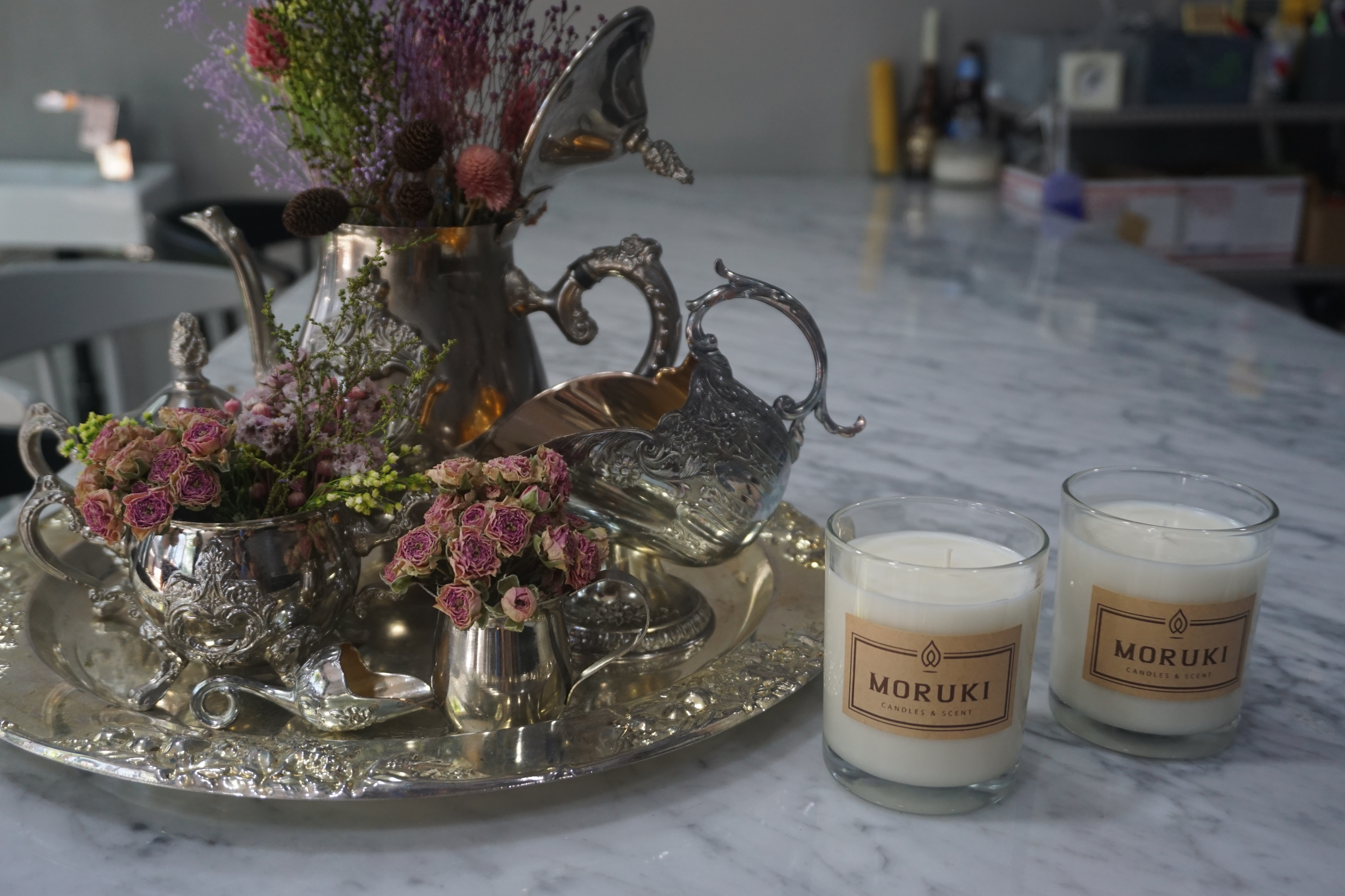 NEW CANDLE fragrant 'Moruki' housewarming we
