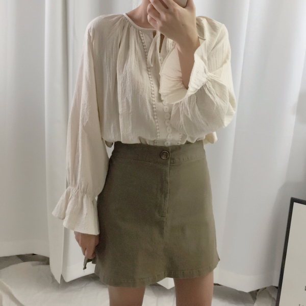 Women Short Pants Love Rev Bending Skirt Pants S ~