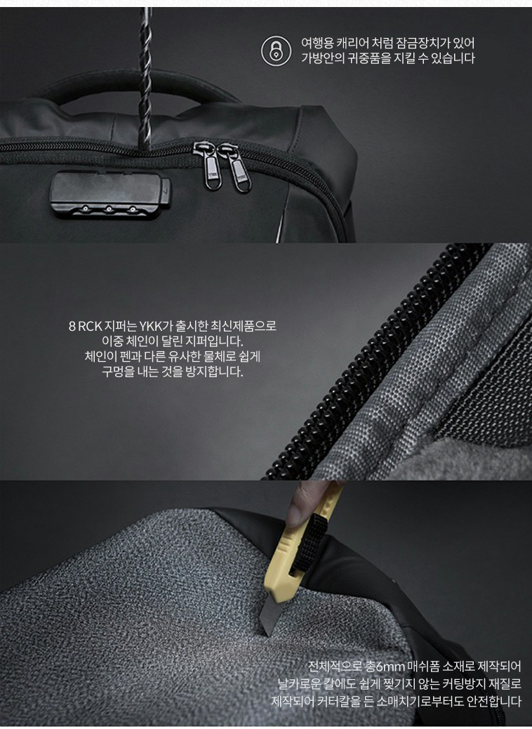 NEW BACKPACK Carrier Combination Anti-Theft Backpa