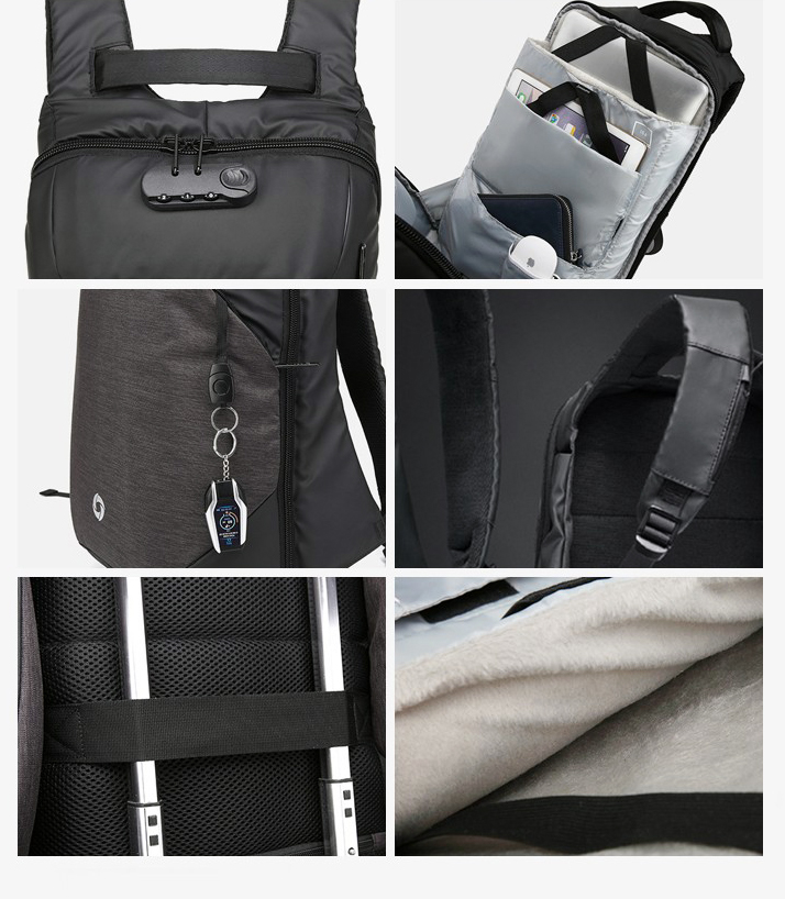 NEW BACKPACK Carrier Combination Anti-Theft Backpa