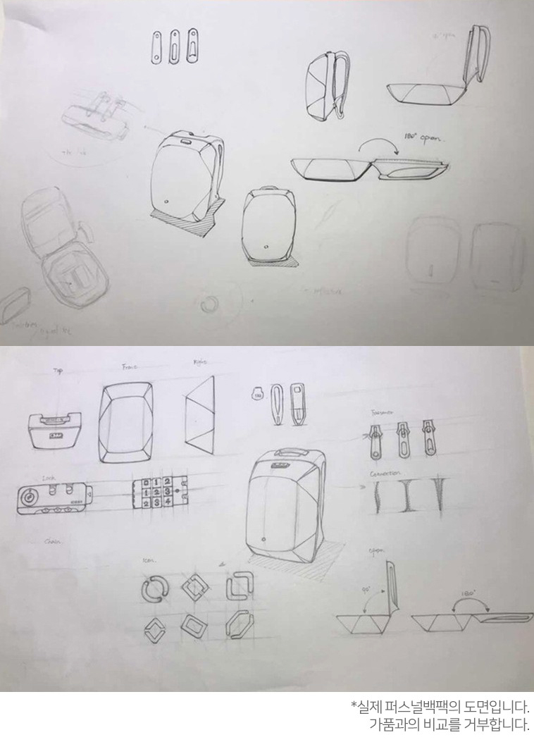 NEW BACKPACK Carrier Combination Anti-Theft Backpa