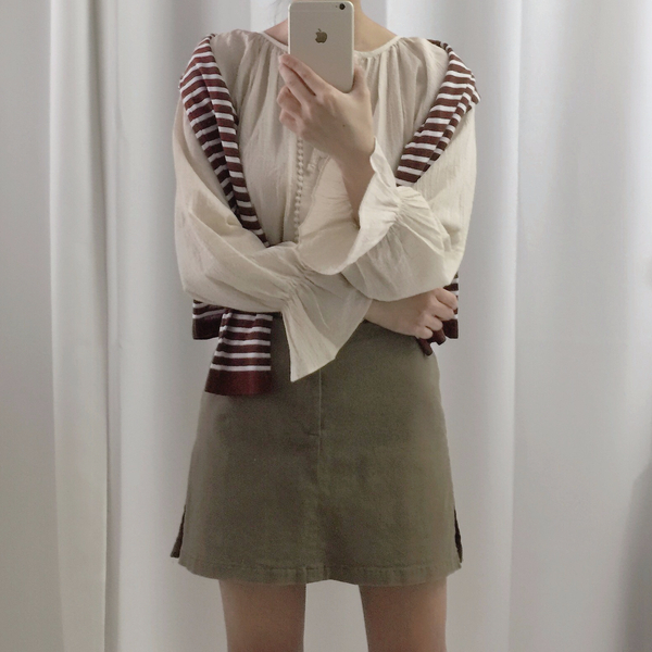 Women Short Pants Love Rev Bending Skirt Pants S ~