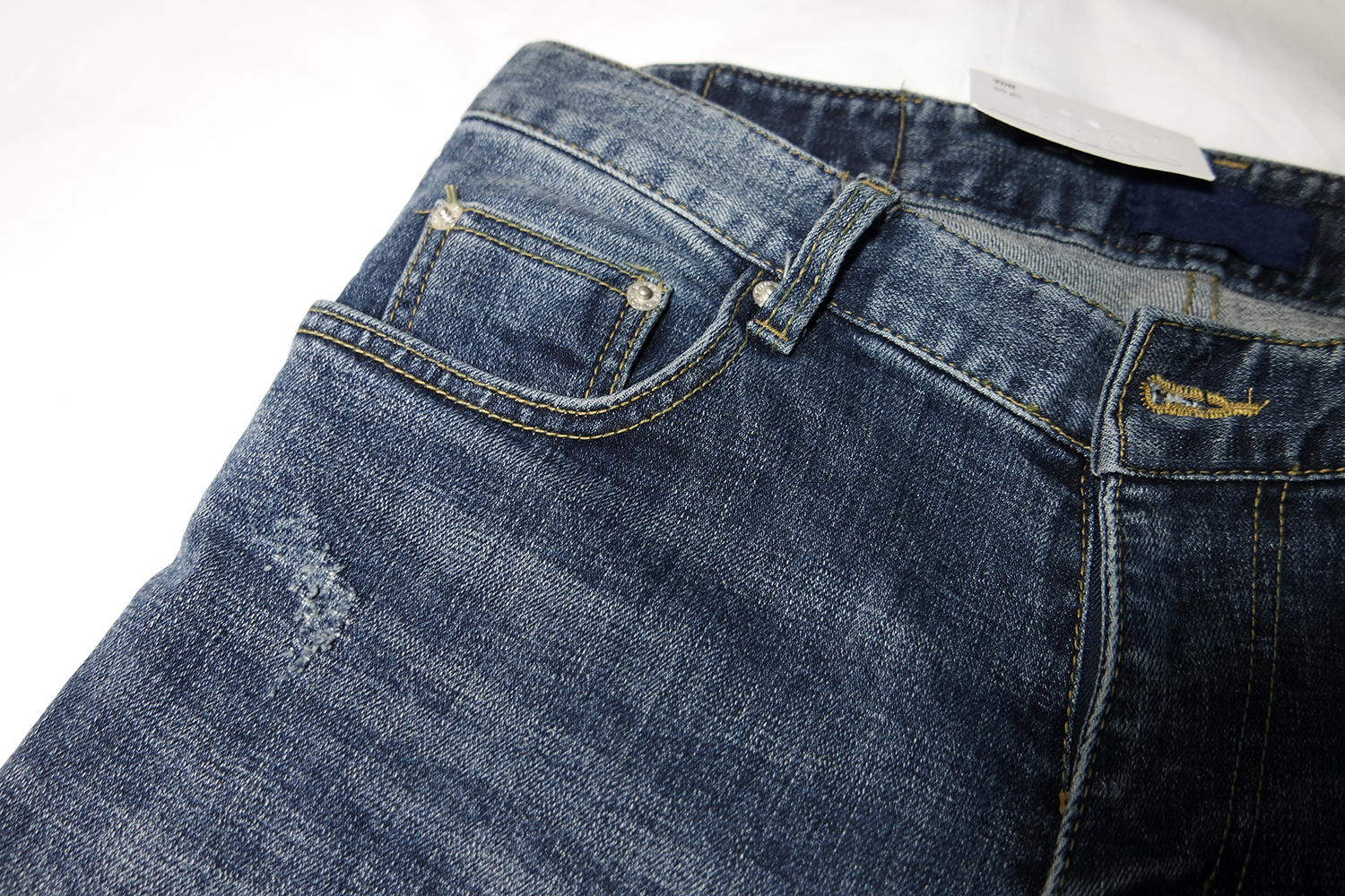 Korea Jeans Pants Roll-up Man's Date Jeans Fash