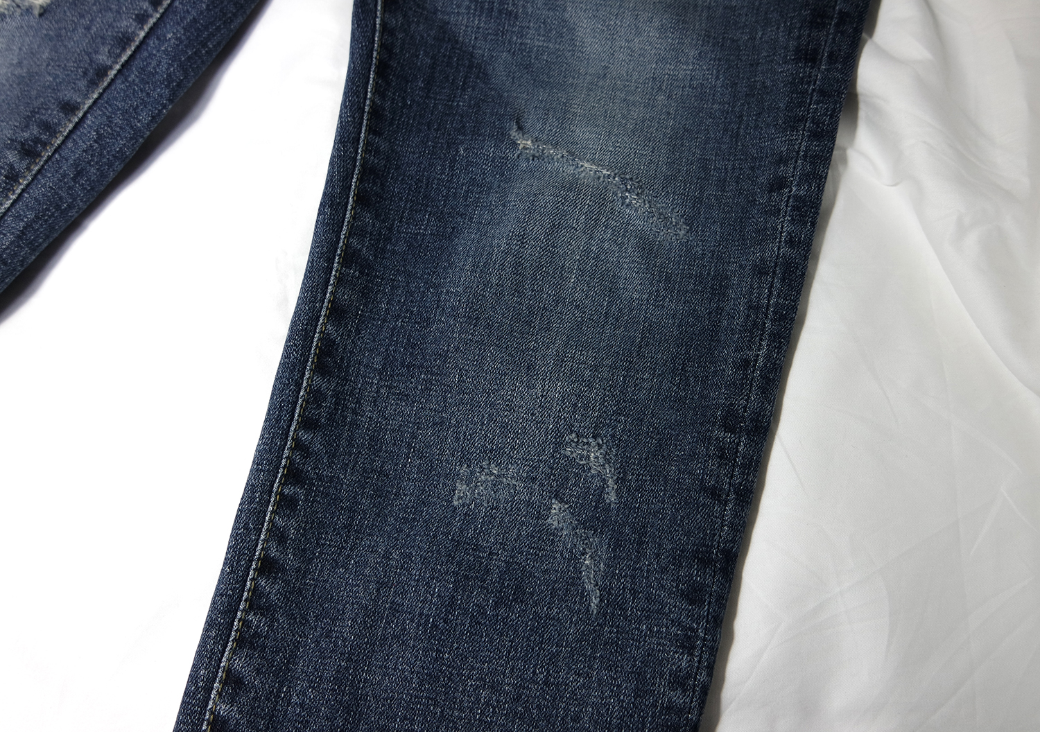 Korea Jeans Pants Roll-up Man's Date Jeans Fash