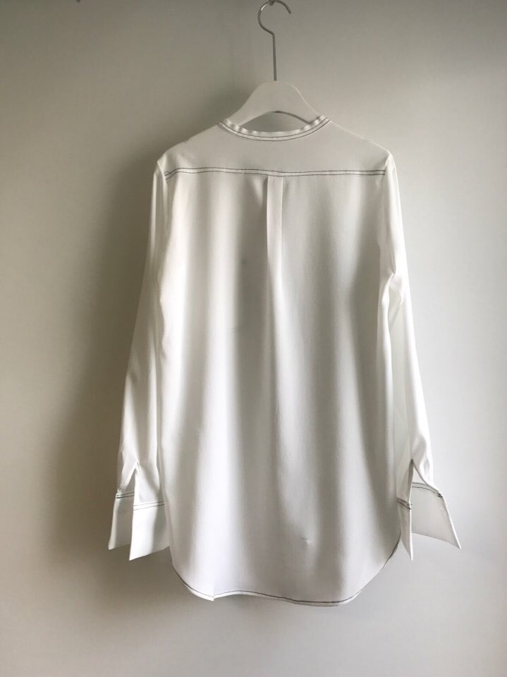 Stitch Sleeve Tops Sandro Blouse 2color Fall Women