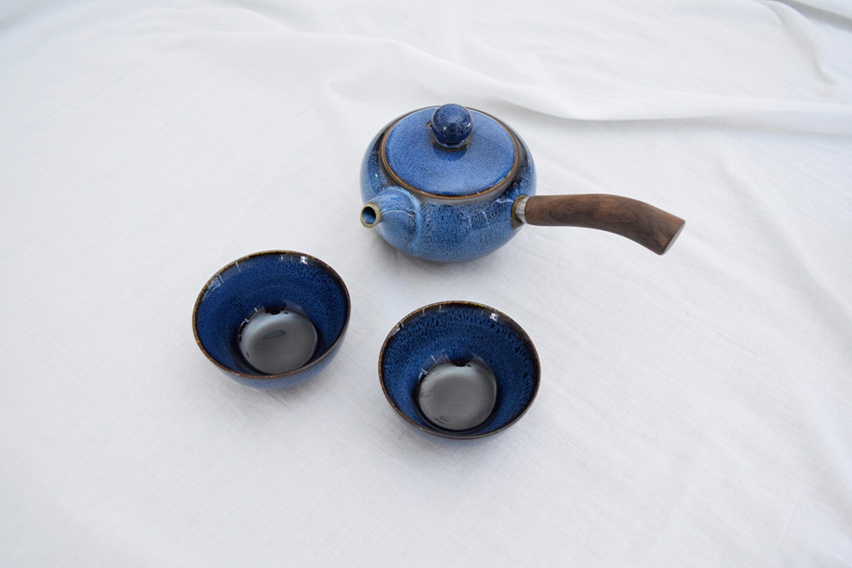 Tea and tea ceremony set 3-person tea ceremony tea