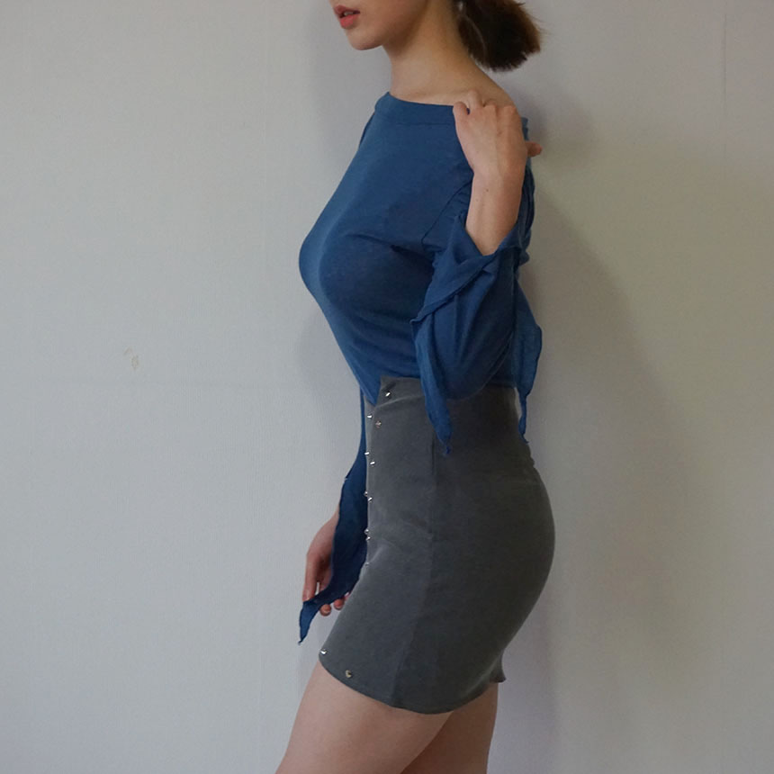 Uncut Mini Skirt Modern Glamor Look Cody Sexy Tigh