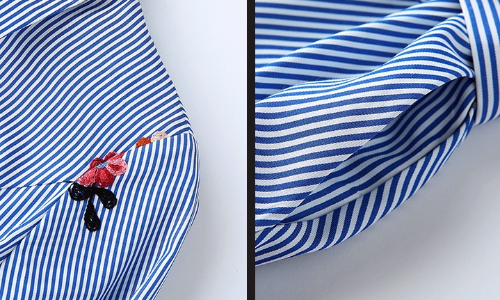 New Women Dress Flower Embroidery Fall Dress