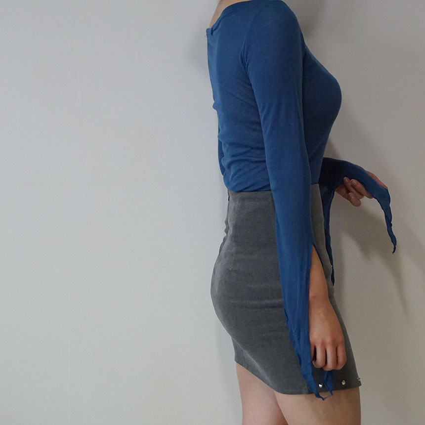 Uncut Mini Skirt Modern Glamor Look Cody Sexy Tigh