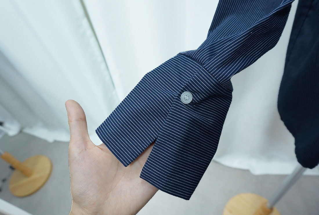 Loose-fitting striped shirt Southern Fall 3color F