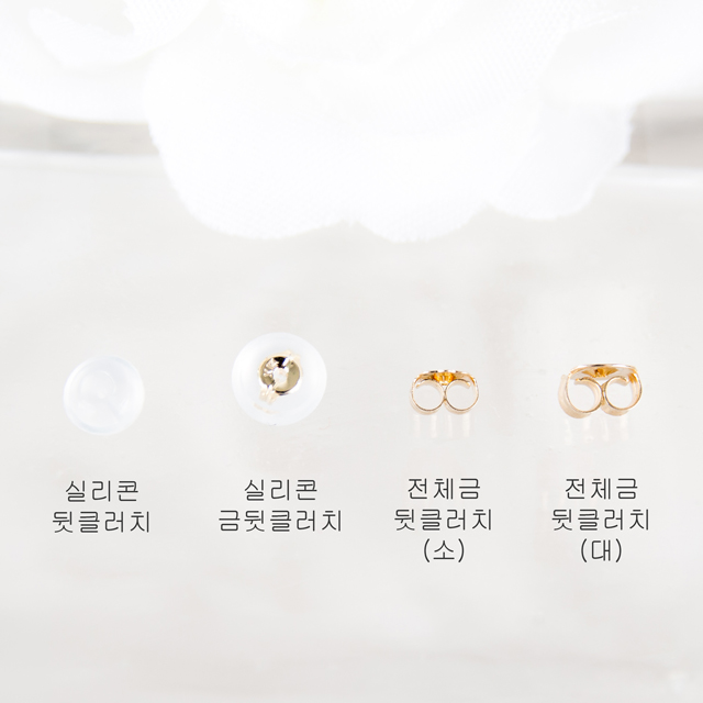 Simple earrings 14K per day 14K 14K daily 14K gold