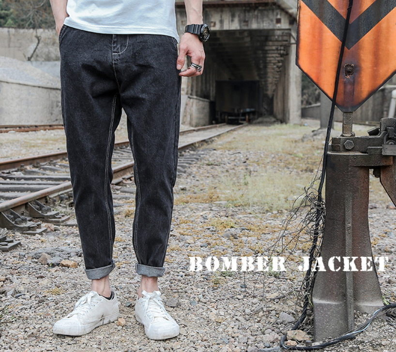 Korea Jeans Pants Exhaust Jeans Your style 2 color