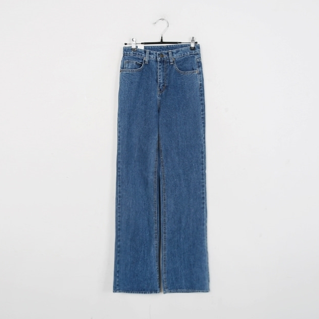 Korea Jeans Pants Wide Pants High Waist Boots Cut 