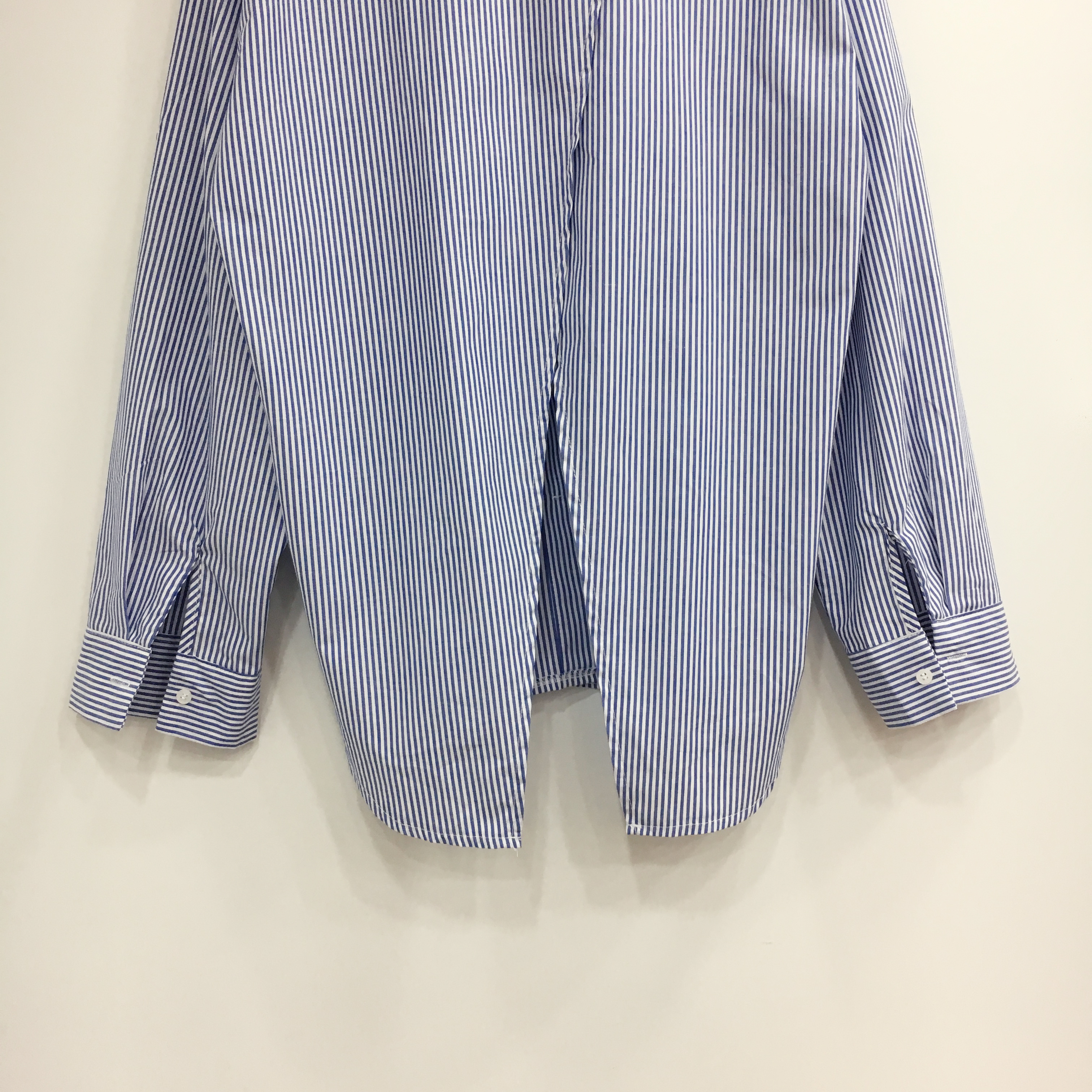 Tailored shirt 2col southern point stripe woman la