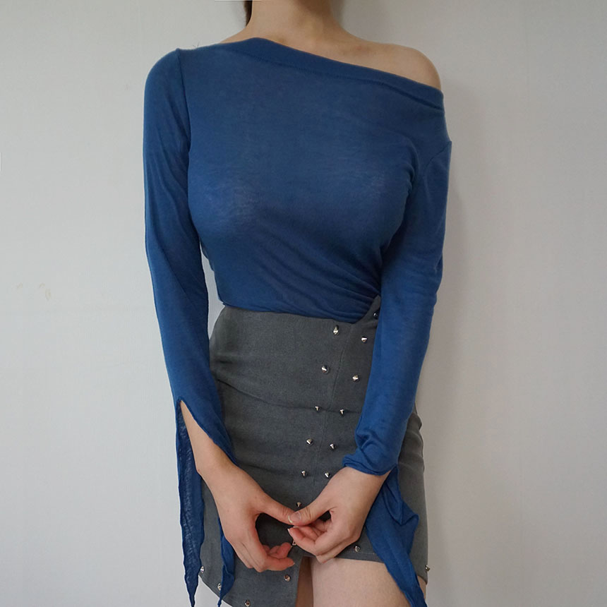 Uncut Mini Skirt Modern Glamor Look Cody Sexy Tigh