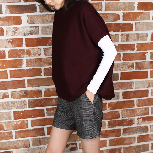 Women Short Pants Slender Thigh Dandy Part 4 Glen 