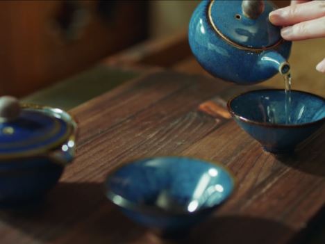 Tea and tea ceremony set 3-person tea ceremony tea