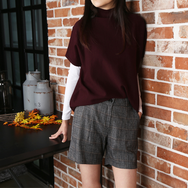 Women Short Pants Slender Thigh Dandy Part 4 Glen 