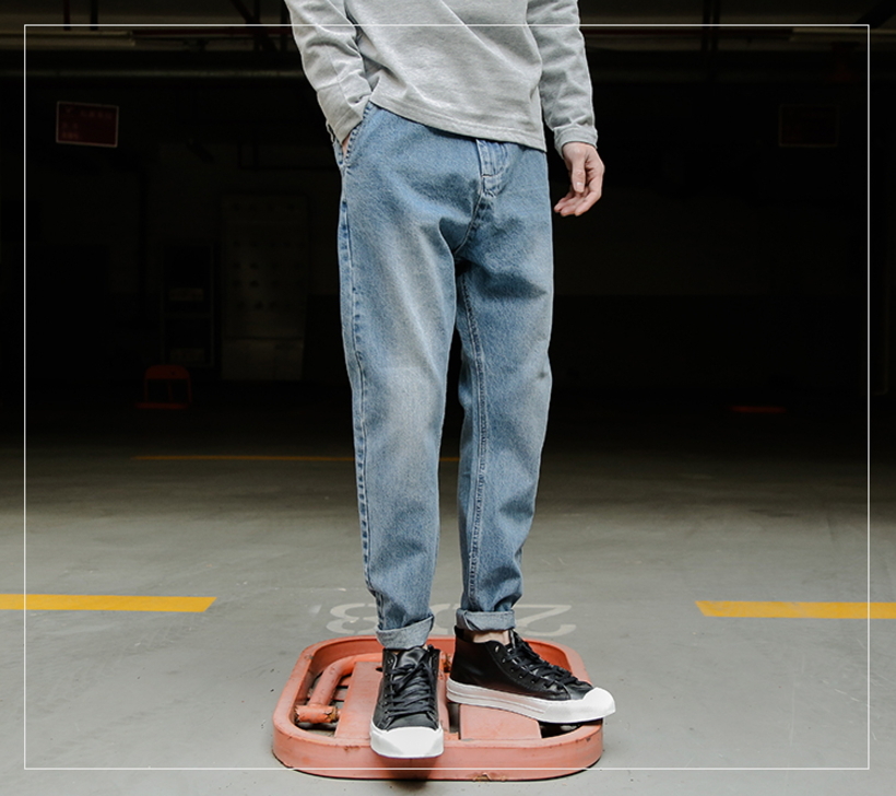 Korea Jeans Pants Exhaust Jeans Your style 2 color