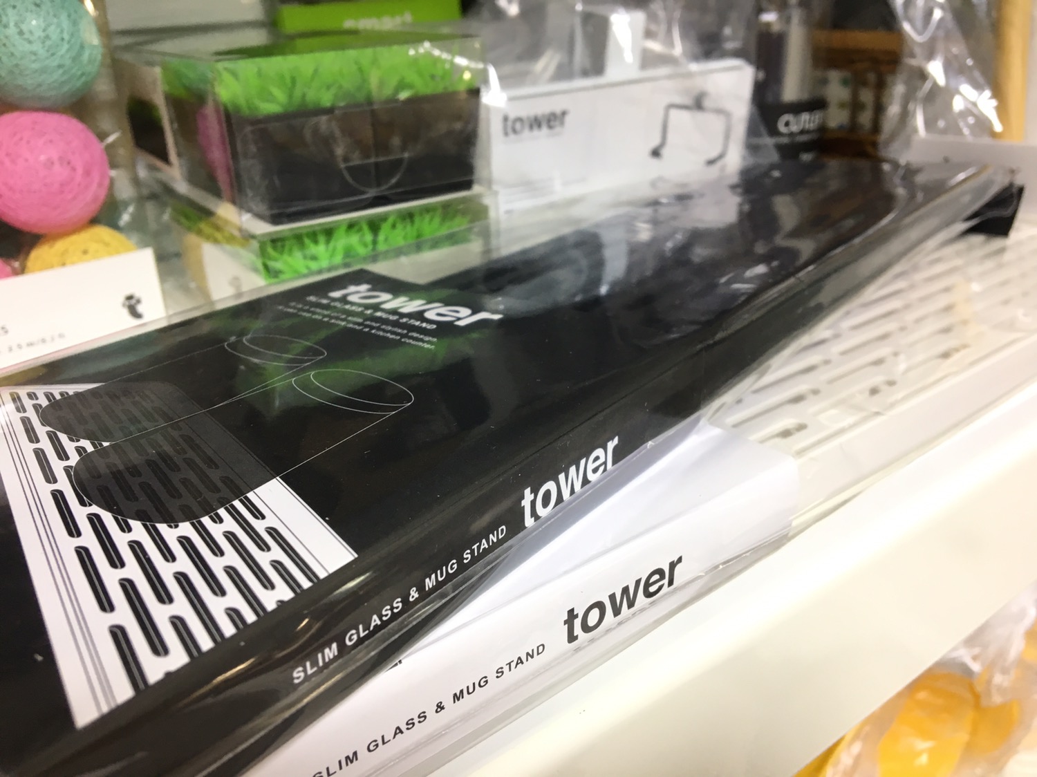 Tower Slim Cup Drying Durable Tableware Small Side