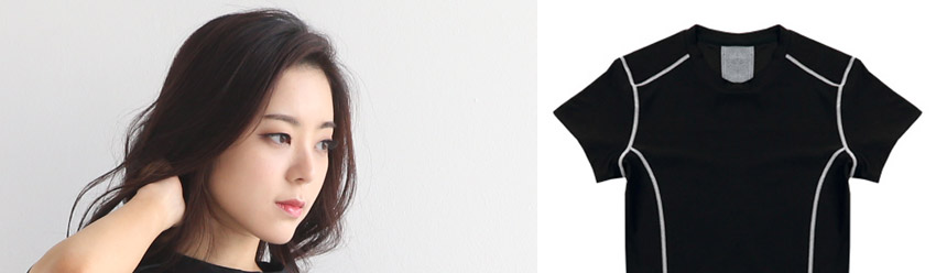 NEW YOGA SET Sports Short Sleeve T-Shorts Leggings