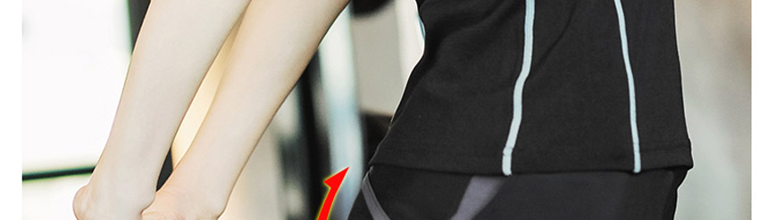 NEW YOGA SET Sports Short Sleeve T-Shorts Leggings