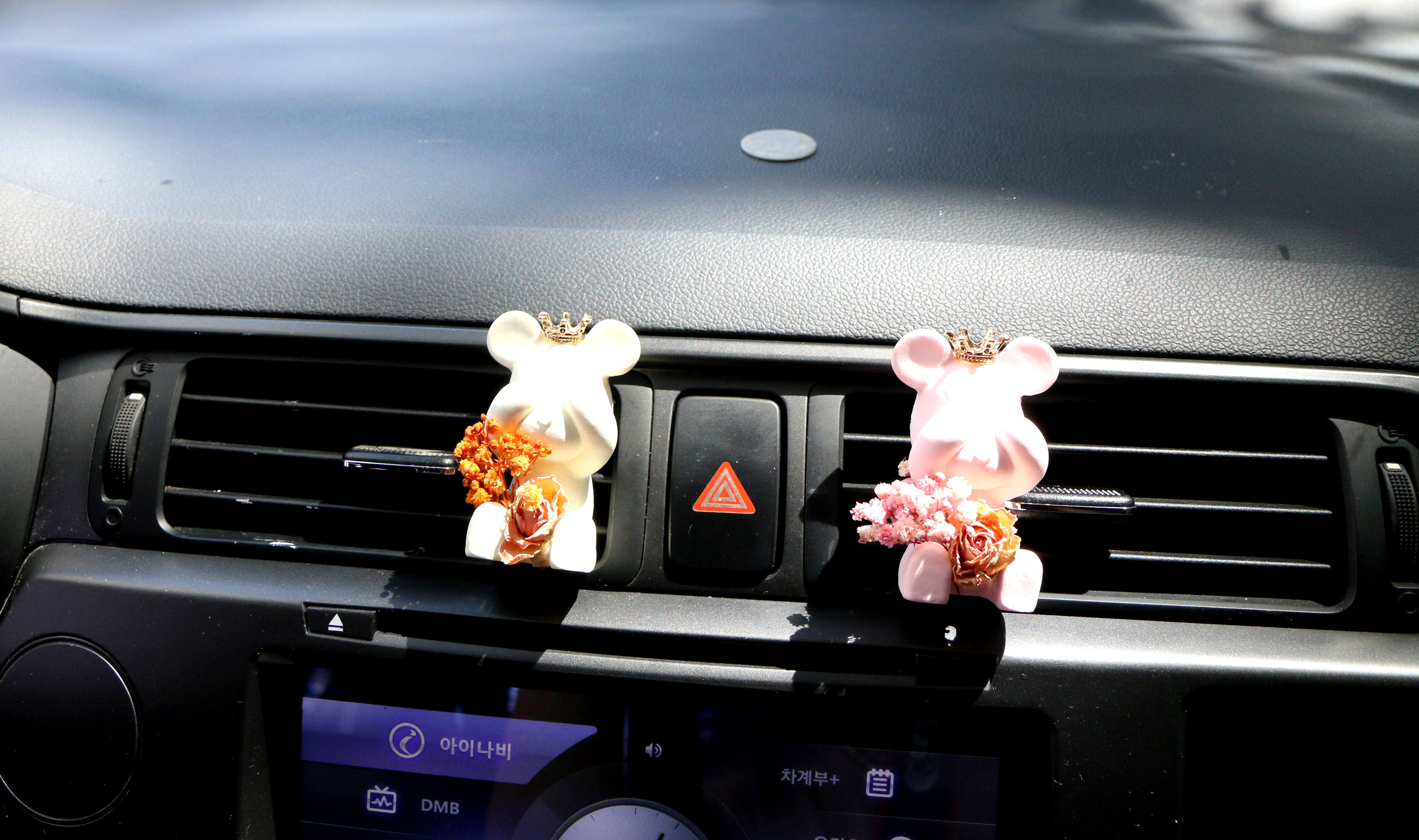 Car Air Freshener Cute Fairy Sweet Gray Bear Car G
